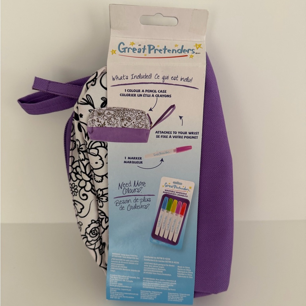 Color-In Pencil Case - Picture 3 of 4